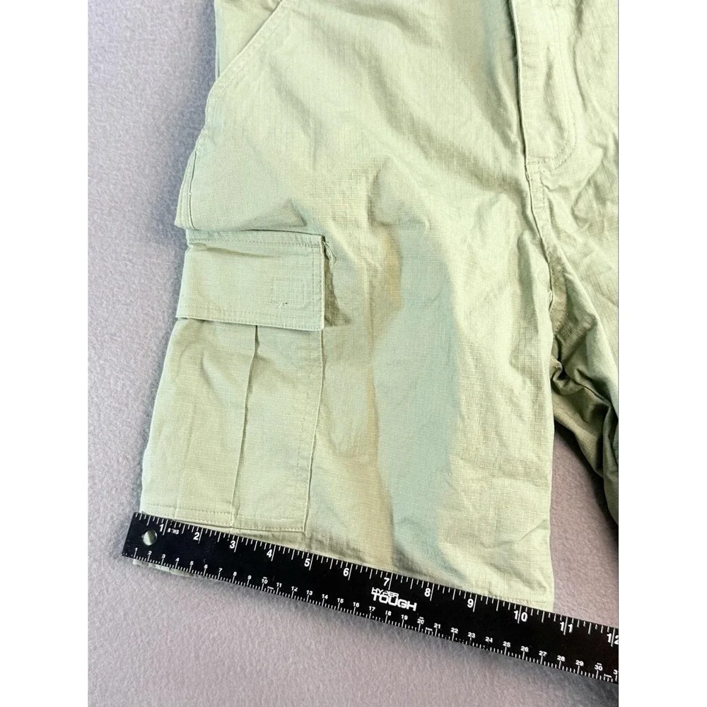 Nike Shorts Mens 30 Green Lightweight Cargo Canvas Stretch 9 Inseam FN3517-386